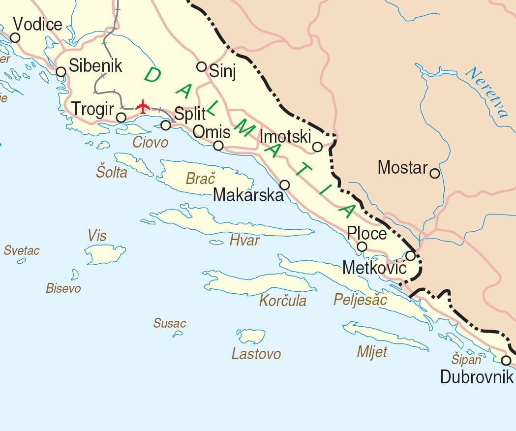 peta selatan croatia