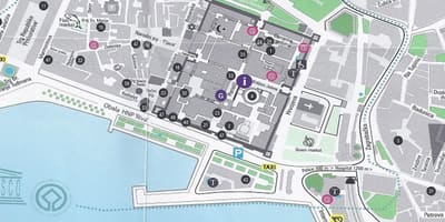 Peta jalan split croatia
