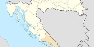 Peta dalmatia croatia 