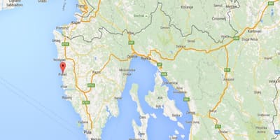 Peta kejiranan croatia 