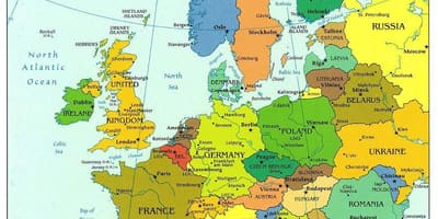Dunia peta yang menunjukkan croatia